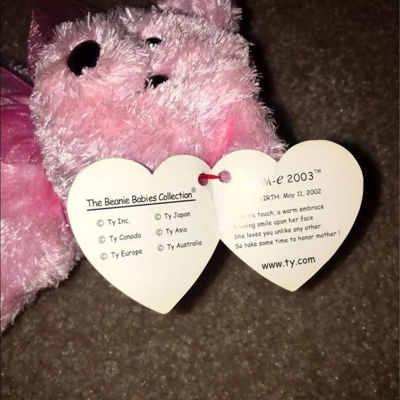 Ty Beanie Babies Mom-e The Bear 2003 - Picture 4 of 7